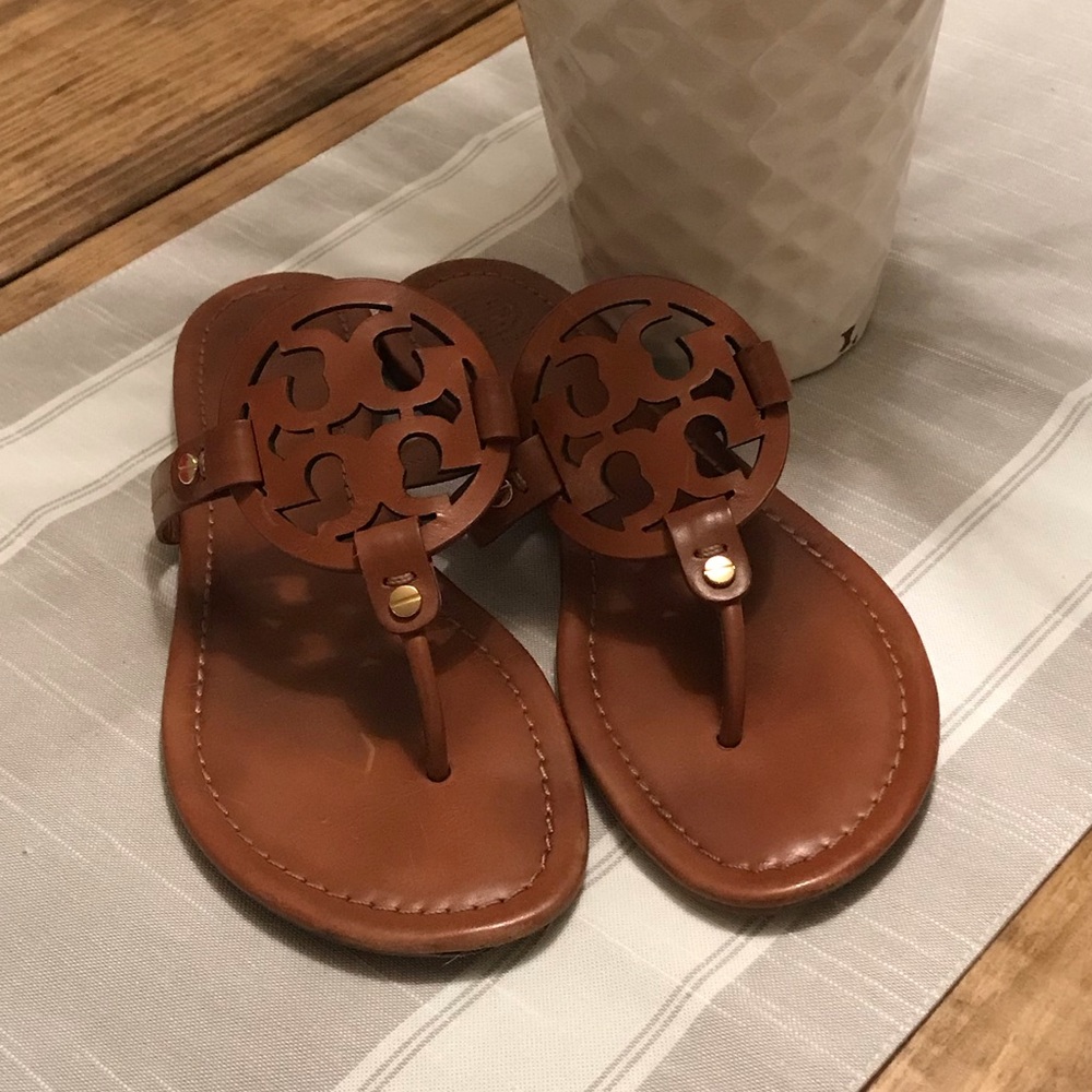 Tory Burch Size 9 Brown Sandals